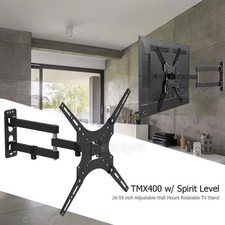 Universal TV Wall Mount 14-55" Adjustable Tilt Swivel Arm Bracket for LED LCD