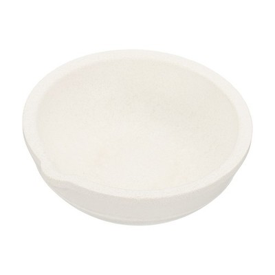 Ceramic Crucible Bowl 1000g Heatproof Quartz Melting Dishes Pot White