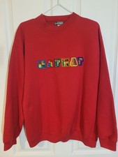 Vintage NafNaf Red Sweatshirt - Size Small