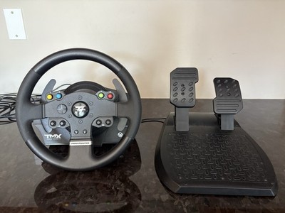 THRUSTMASTER TMX RACING WHEEL FORCE FEEDBACK RACING PEDALS XBOX/P - BLACK