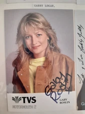 Gaby Roslin (TVS Motormout 2) Signed Photo