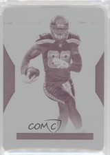 2017 Panini National Treasures Printing Plate Magenta 1/1 Jimmy Graham #52 z0q