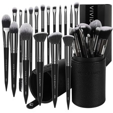 Makeup Brush Set Brushes for Beginners, Travel, Full Face Eye Makeup Kit