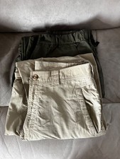 2 Paar Herren wandelbare Wanderhosen REI 32L und ExOfficio 32x32 Insektenschutz