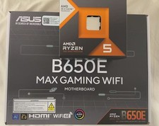 AMD Ryzen 5 7600X3D ASUS B650E Max Gaming Wifi Motherboard