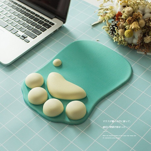 Non Slip Cute Cat Paw Wrist Rest Mouse Mat Mouse Pad Wrist Support For PC Laptop - Bild 3 von 10