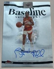 2025-26 SPUD WEBB Topps Finest BASELINE AUTOGRAPHS! HAWKS NBA LEGEND AUTO!