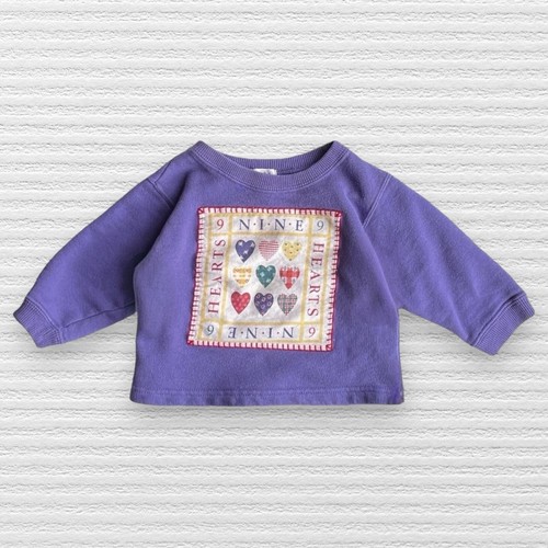 Sweat à Capuche Gap Taille 12 XL - Rose Étoilé - Manches Longues - Polaire - Occasion Très Bon État