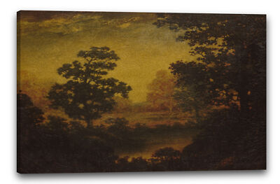 Kunstdruck Ehemals Ralph Albert Blakelock zugeschrieben - Wald Vista