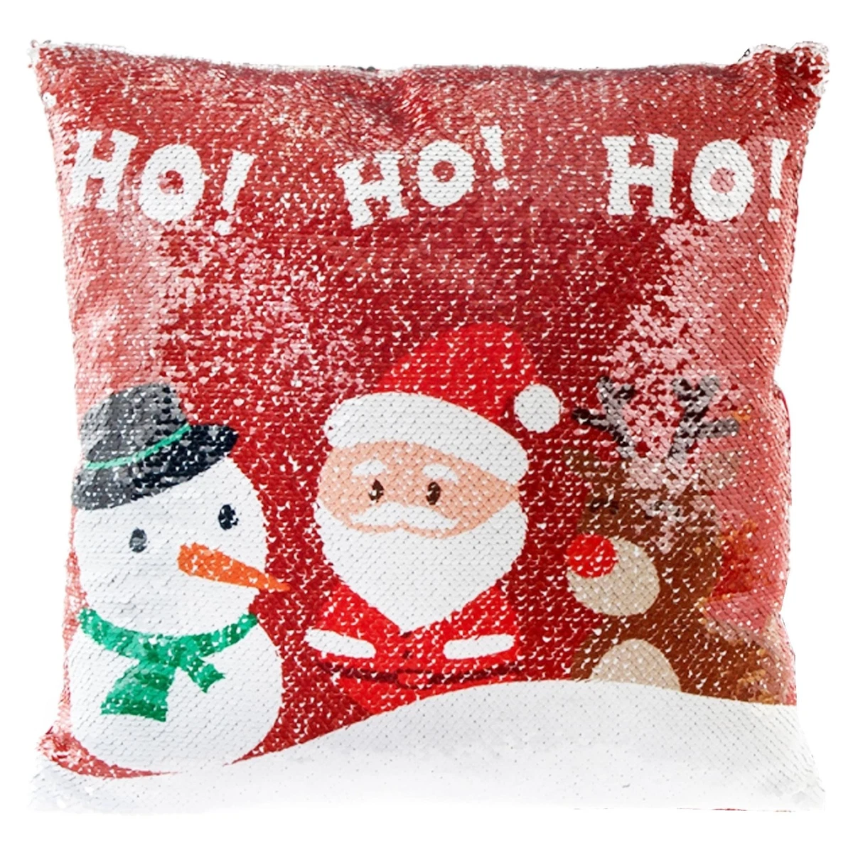 Christmas sequin pillow cheap