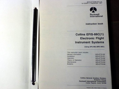 Collins EFIS-86C(1) Install Manual - Picture 2 of 11