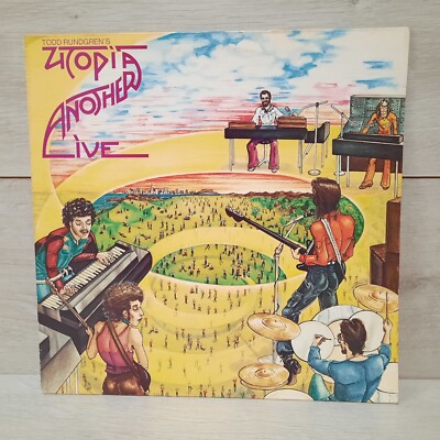 Todd Rundgren's Utopia - Another Live - 12'' Vinyl LP Record - BEA 55 508 German 