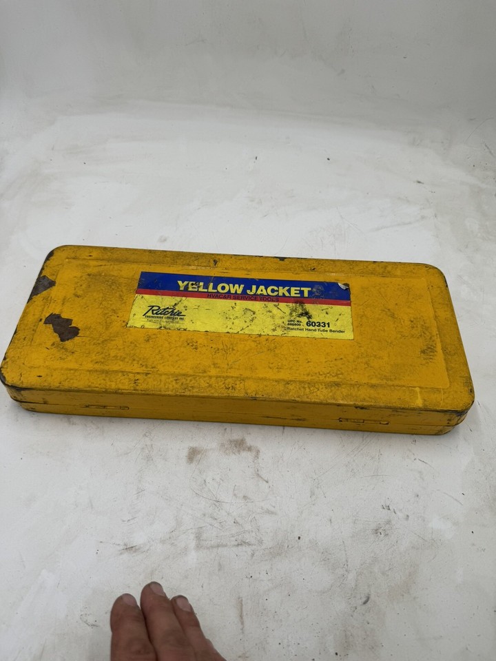 Yellow Jacket Ratchet Hand Tube Bender 60331 Ritchie Refrigeration