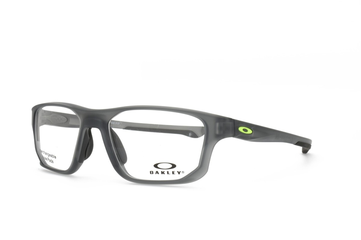 Oakley Eyeglasses Frames CROSSLINK FIT SATIN GREY SMOKE 53-17-150