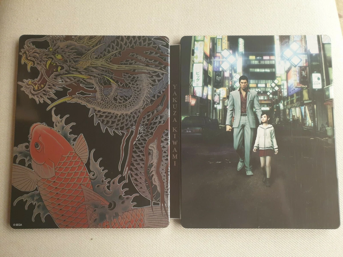 Yakuza kiwami steelbook hotsell edition ps4 game