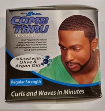 Lusters S Curls and Waves Comb Thru Texturizer Infused with Olive and Argan Oils