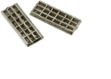 Dollhouse Miniatures 1:12 Scale Ice Cube Trays, 2Pk #IM65178