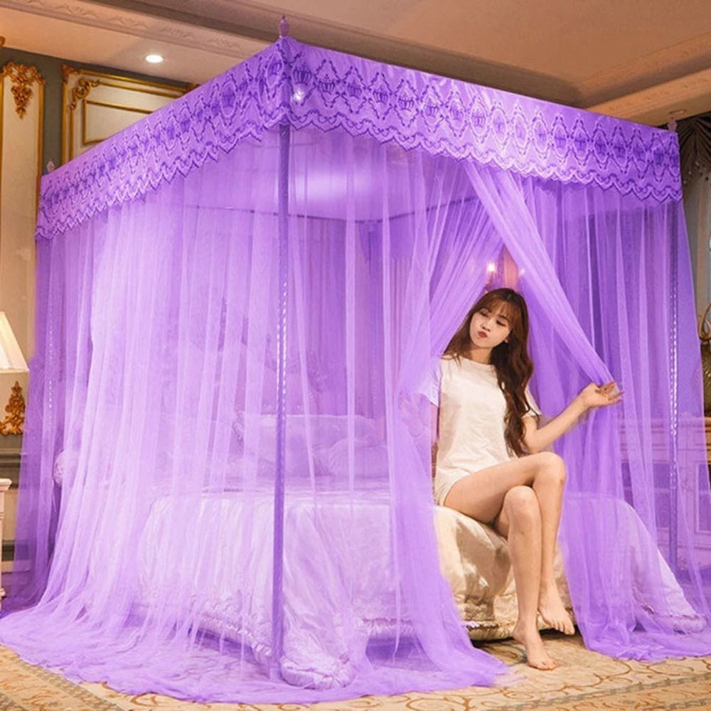 Gauze bed online canopy