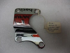 HARLEY-DAVIDSON FXE SUPERGLIDE CHROME BATTERY SUPPORT BRACKET 1973-EARLY 78