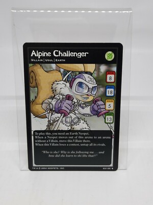 Alpine Challenger 63/150 Hannah And The Ice Caves Neopets 2004 Uncommon
