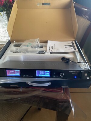 Phenyx Pro PTAU-2 Dual-Channel Wireless Microphone System