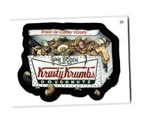 2005 Topps Wacky Packs Krusty Krumbs Doughnuts #20