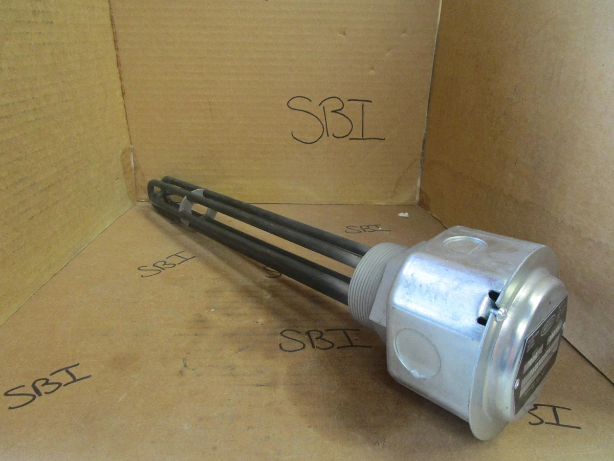 Indeeco Immersion Water Heater 713LU0505 7000W Watt 480V Volt 3 PH 2u0026#034;  NPT New | eBay