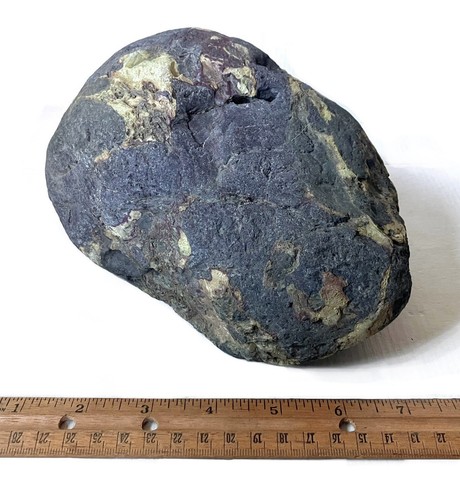 7 lb Volcanic Gray Rock w Yellow Red Green Swirls, Terrarium, Fish Tank Decor - Picture 7 of 12