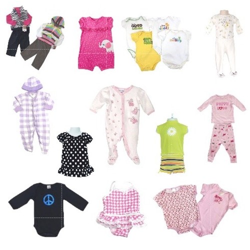 Baby Girls Clothing 17 Pieces Bundle 6-12M - Picture 1 of 13