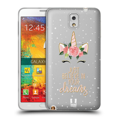 HEAD CASE DESIGNS UNICORN FLOWERS SOFT GEL CASE FOR SAMSUNG PHONES 2