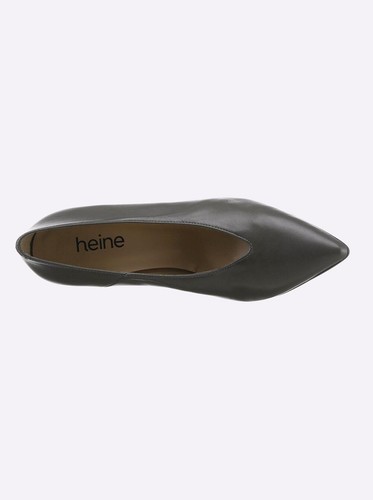 Mode von Heine Damen Schuhe Pumps Abendschuhe Absatzschuhe grau Gr. 40 NEU - Bild 3 von 6