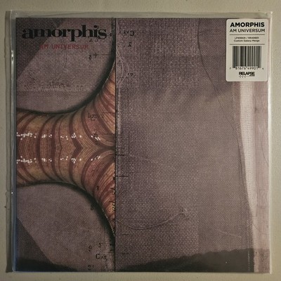 Amorphis Am Universum White/Oxblood Vinyl Relapse Records 2023 Reissue