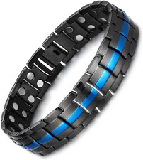 Magnetic Bracelets for Men, Ultra Strength Magnetic Therapy Bracelet for Men, Ad