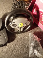 Thrustmaster Universal Challenge Ferrari Racing Wheel PS1, PS2, Xbox, Gamecube