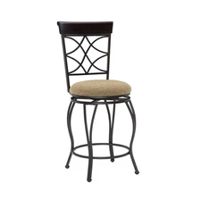 Curves Swivel Counter Bar Stool 24