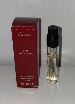Cartier Pur Magnolia Eau de Toilette Spray, Sample Size 2ml, Authentic 