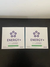 Amare Global Energy+ Pomegranate Lime 30 Sticks 2x - New in Box! Exp 02/2027