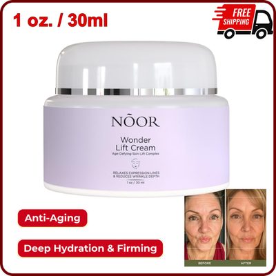 #ad #ad Noor Wonder Lift Cream For Women Natural Anti Aging Wrinkle Treatment w Syn Ake $57.95