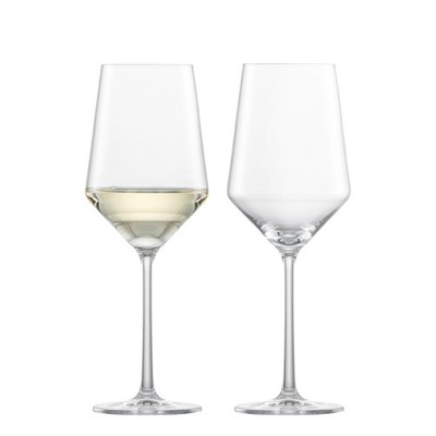ZWIESEL GLAS Pure Sauvignon Blanc Wine Glass Set of 2, Dishwasher Safe Tritan Cr