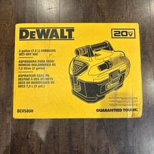 Dewalt GENUINE Wet & Dry Vacuum 2-Gal. MAX Cordless Tool w/5-Ft Hose DCV580H