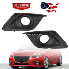 Fog Light Trim Left And Right Side For 2014-2016 Mazda 3 2014-2016 Mazda 3 Sport Fog Light Trim Left And Right Side For 2014-2016 Mazda 3 2014-2016 Mazda 3 Sport