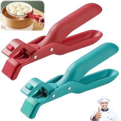 2PCS Hot Plate Grippers,Multi-Function Anti-Scald for Kitchen, Silicone Non-slip