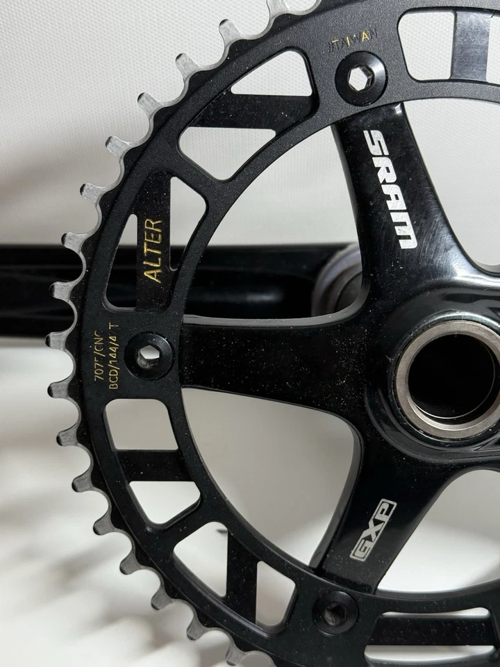 Кривошипная система Sram Omnium 165 мм измененная передняя звездочка 144bcd с фиксированными шатунами BB-трека - Изображение 2 из 4