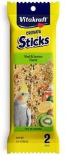Vitakraft Crunch Sticks Kiwi Lemon Flavor Bird Treat for Cockatiels 2