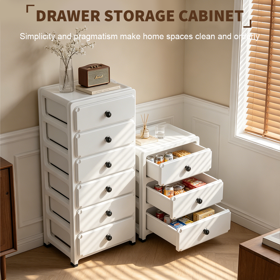 Multi Layered Drawer Large Capacity Drawer Chest Multi-layer Drawer Storage Cabinet for ...