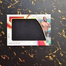 2023 Panini Immaculate Collection WWE - Apollo Crews 96/99 PATCH