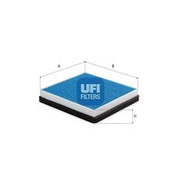 UFI Innenraumfilter FüR Smart Cabrio 450 0.7 0.6 Fortwo 0.8 CDI