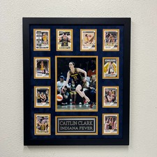Caitlin Clark 10-Card Custom Display Frame Indiana Fever