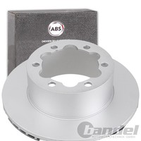 2X A.B.S. Bremsscheiben 303Mm Hinten Passend FüR MAN TGE VW Crafter Grand