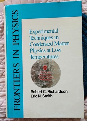 Frontiers In Physics Experimental Techniques In Condensed Matter At Low...